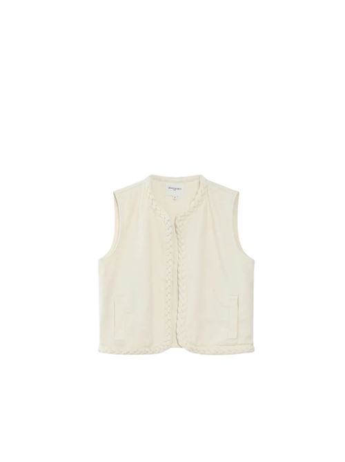 Gilet in denim intrecciato Grace & Mila | SS26111001ECR